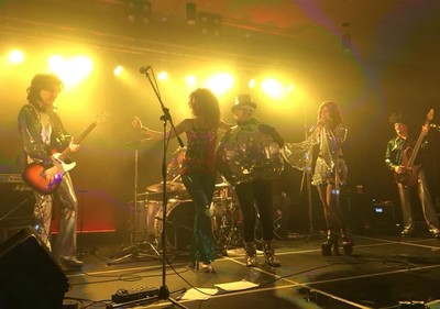 Live on stage it's The RC Disco Band!
