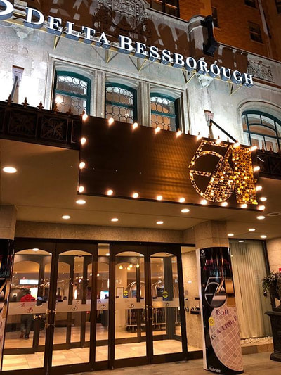 The Bessborough Hotel becomes Studio 54 with RC Disco Band